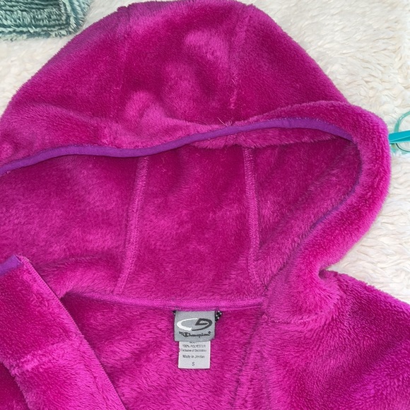 C9 by Champion Fuchsia Fleece Hooded Jacket S - Picture 4 of 7